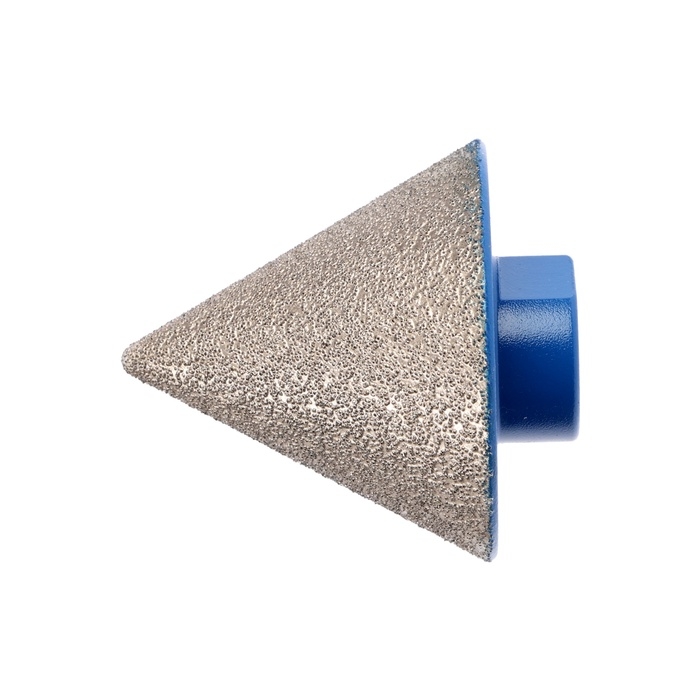 Фреза алмазная конусная ТУНДРА, 0 - 50 мм, для обработки мрамора, гранита и керамики Фреза алмазная конусная ТУНДРА, 0 - 50 мм, для обработки мрамора, гранита и керамики