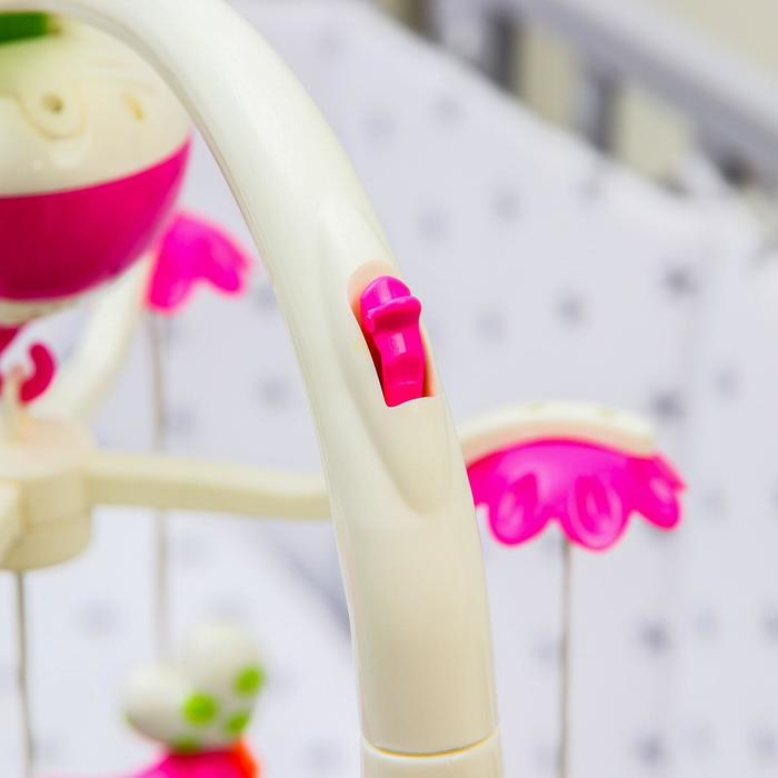 Мобиль музыкальный на кроватку «Полянка», на батарейках, Крошка Я Мобиль музыкальный на кроватку «Полянка», на батарейках, Крошка Я