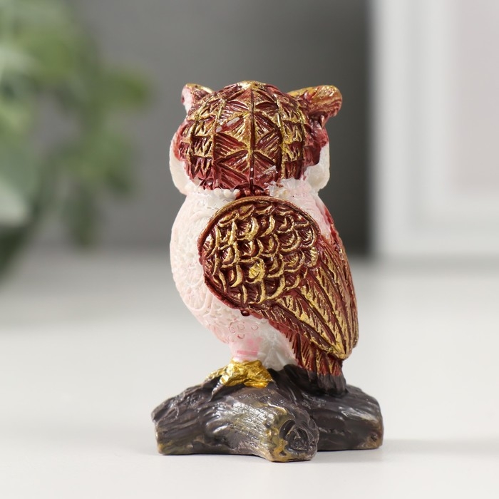 Сувенир полистоун Сувенир полистоун "Филин на ветке" МИКС 2,3х3,2х5,7 см