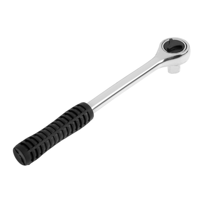 Вороток с трещоткой ЛОМ, квадрат 1/2 Вороток с трещоткой ЛОМ, квадрат 1/2", 24 зуба, 220 мм