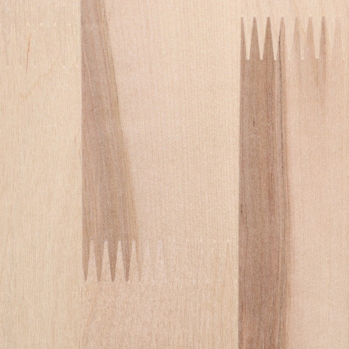 Доска разделочная и сервировочная УДР, 33х22,5х1,8 см, береза