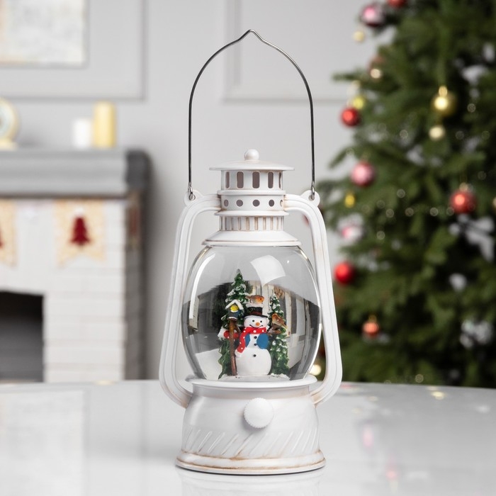 Фигура светодиодная «Снеговик», 20.8х11.9х9.7 см, музыка, батарейки ААх3 (не в комплекте), USB, свечение тёплое белое Фигура светодиодная «Снеговик», 20.8х11.9х9.7 см, музыка, батарейки ААх3 (не в комплекте), USB, свечение тёплое белое