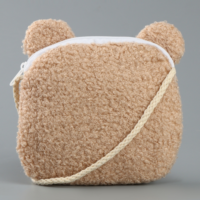 Мягкая сумка «Тигрёнок». цвет бежевый