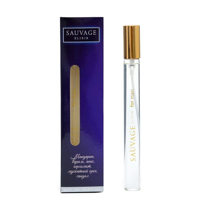 Парфюмерная вода мужская Savage Elixir (по мотивам Christian Dior), 15 мл Парфюмерная вода мужская Savage Elixir (по мотивам Christian Dior), 15 мл