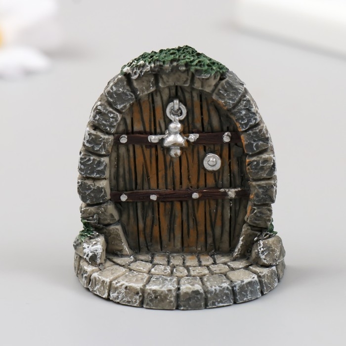 Фигурка для флорариума полистоун  Фигурка для флорариума полистоун "Арочные садовые ворота" 5,5х3х5,5 см