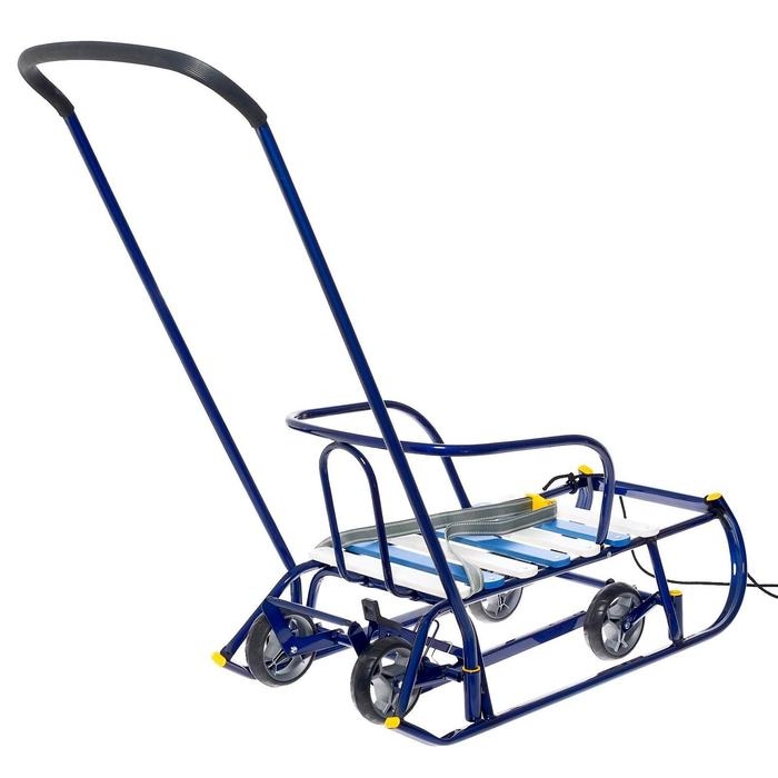 Санки «Тимка 6 универсал», синий лак Санки «Тимка 6 универсал», синий лак