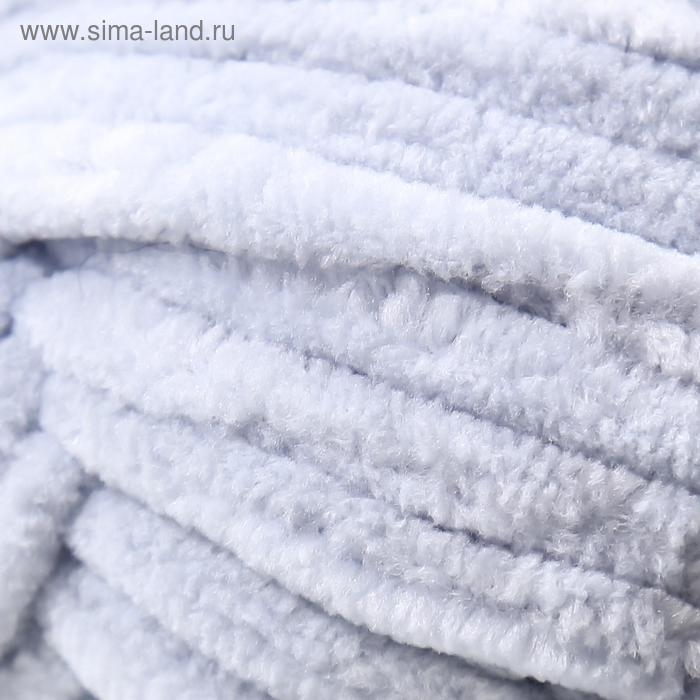 Пряжа Пряжа "Velluto" 100% микрополиэстер 68м/100гр (416 св.серый)