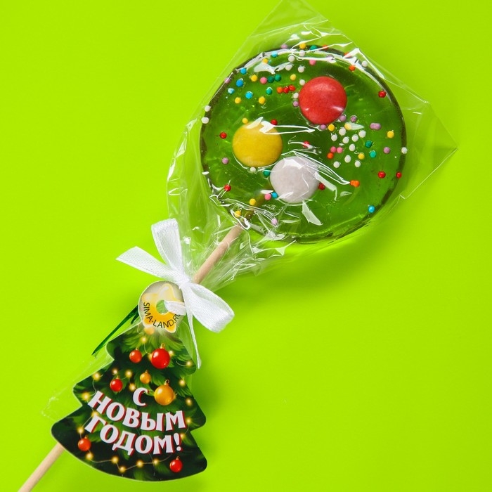 Леденцы с посыпкой &laquo;С Новым годом&raquo;, 30 г.