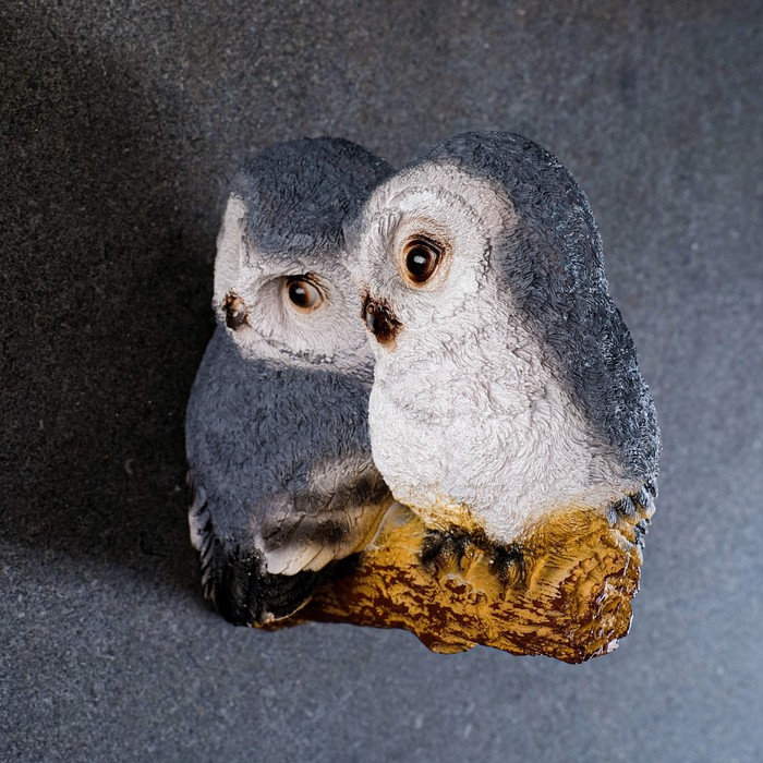 Подвесной декор  Подвесной декор "Совы на сучке" малые, 17х10см, МИКС