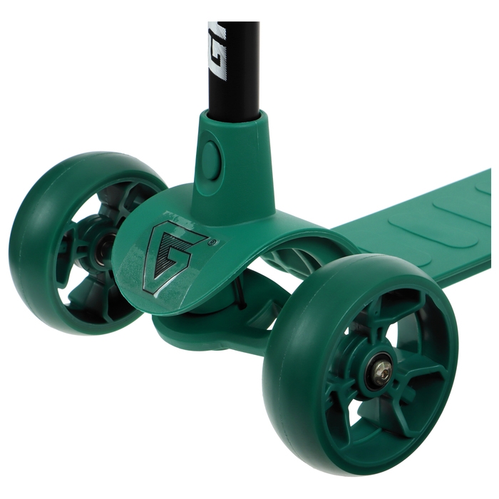 Самокат детский GRAFFITI Baby 24, колёса PU 120/10 мм, цвет зелёный Самокат детский GRAFFITI Baby 24, колёса PU 120/10 мм, цвет зелёный