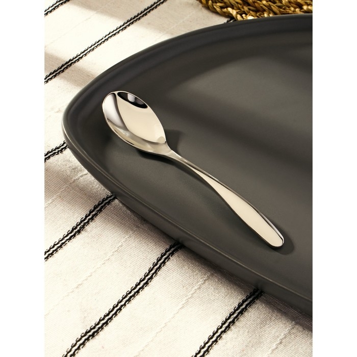 Ложка чайная из нержавеющей стали «Марио», длина 14 см Ложка чайная из нержавеющей стали «Марио», длина 14 см