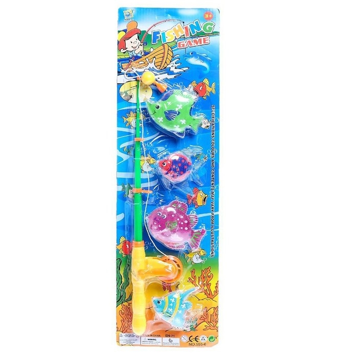 Рыбалка «Радужные рыбки», 4 рыбки Рыбалка «Радужные рыбки», 4 рыбки