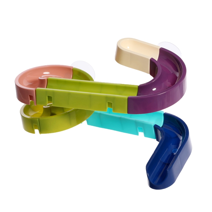 Трек для игры в ванной «Утиная горка», на присосках, крепится на стену Трек для игры в ванной «Утиная горка», на присосках, крепится на стену