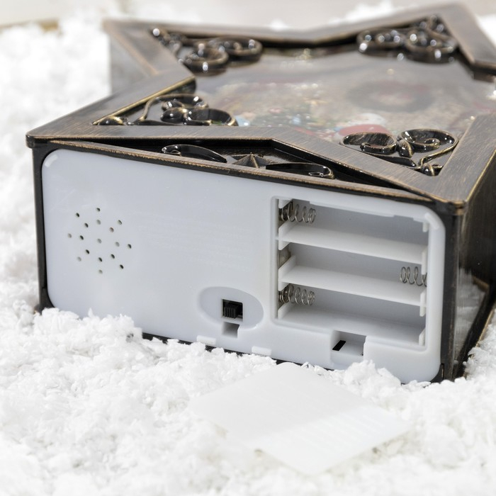 Светодиодная фигура «Дед Мороз с подарками» 26 × 26 × 7 см, пластик, батарейки ААх3 (не в комплекте), свечение тёплое белое Светодиодная фигура «Дед Мороз с подарками» 26 × 26 × 7 см, пластик, батарейки ААх3 (не в комплекте), свечение тёплое белое