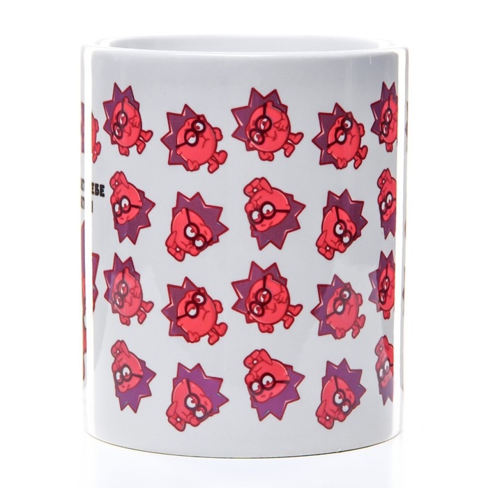 Кружка сублимация, 350 мл Кружка сублимация, 350 мл "Свой совет себе посоветуй", Смешарики