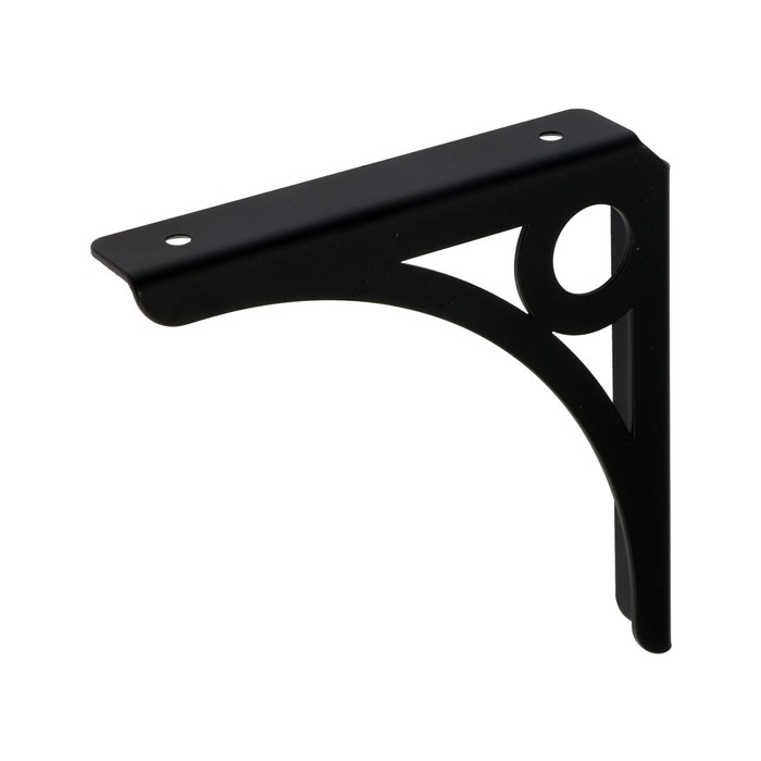 Кронштейн DECOR, 145х145, 2 шт, цвет черный Кронштейн DECOR, 145х145, 2 шт, цвет черный