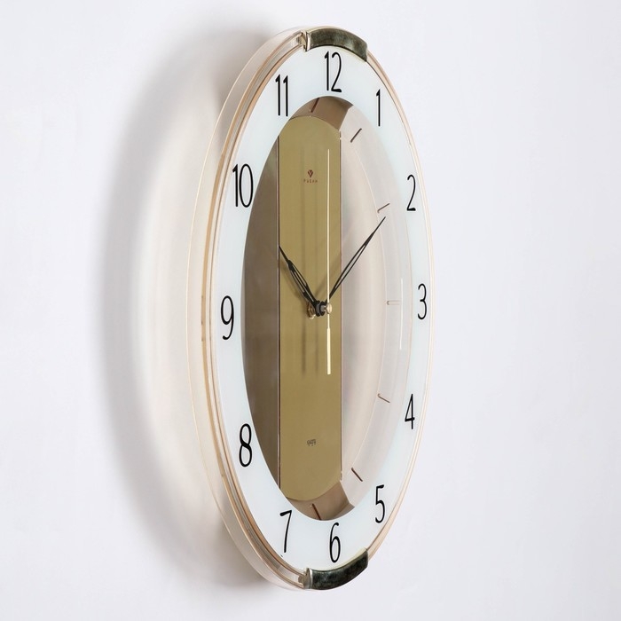 Часы настенные, интерьерные, бесшумные, d-34 см Часы настенные, интерьерные, бесшумные, d-34 см