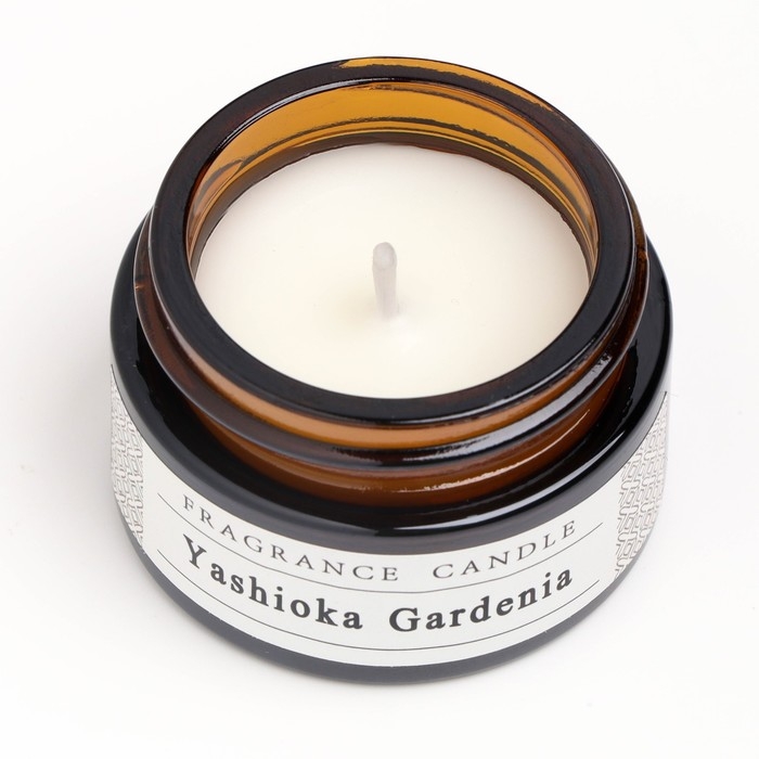 Свеча ароматическая в банке  Свеча ароматическая в банке "Гардения Ясиока", 12 гр
