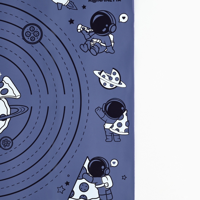 Силиконовой коврик для выпечки «Pizza Galaxy», 50 х 40 см Силиконовой коврик для выпечки «Pizza Galaxy», 50 х 40 см