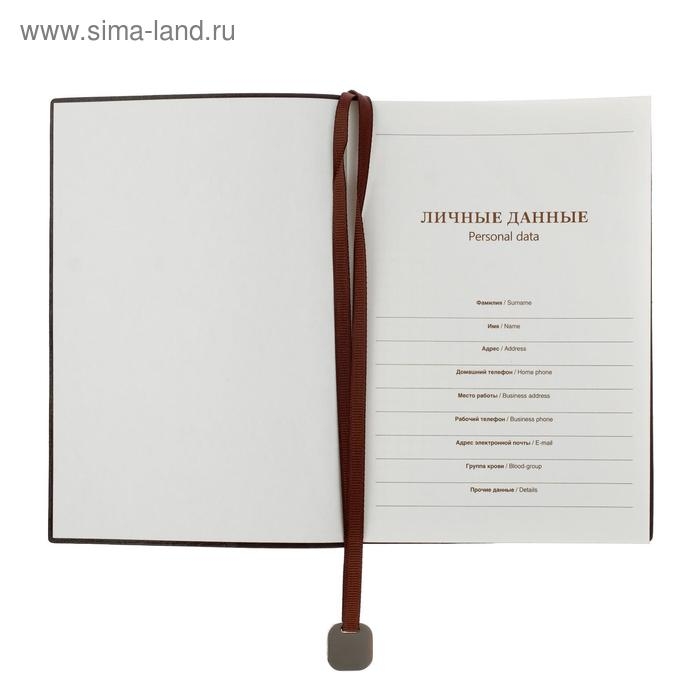 Ежедневник недатированный А6+,116 листов в клетку, обложка ПВХ ЛАЙТ, тонированный срез, МИКС Ежедневник недатированный А6+,116 листов в клетку, обложка ПВХ ЛАЙТ, тонированный срез, МИКС