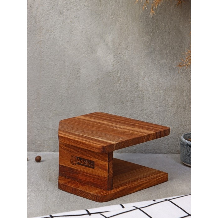 Салфетница вертикальная Adelica, 14×7 см, дуб Салфетница вертикальная Adelica, 14×7 см, дуб