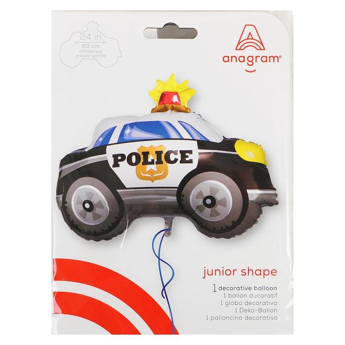 Шар фольгированный 20" &laquo;Машина Полиция&raquo;
