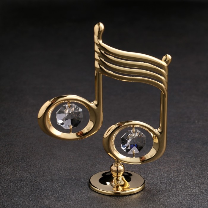 Сувенир «Ноты»,с кристаллами Сувенир «Ноты»,с кристаллами