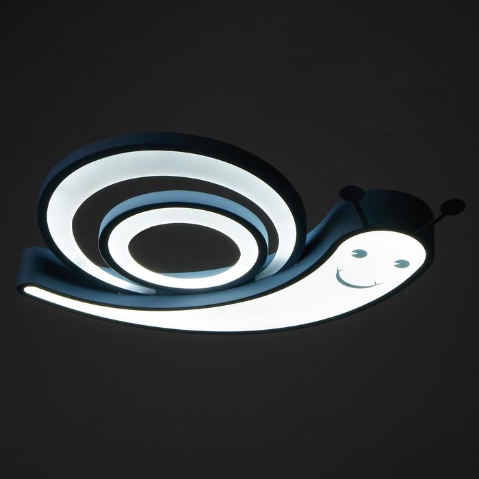 Светильник с ПДУ 1789/1 LED 42Вт диммер синий 50х50х6 см BayerLux