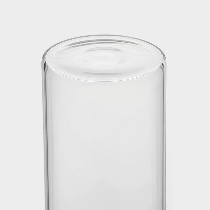 Банка стеклянная для хранения сыпучих продуктов &laquo;Классика&raquo;, 1 л, 8,5&times;21 см, с пробковой крышкой