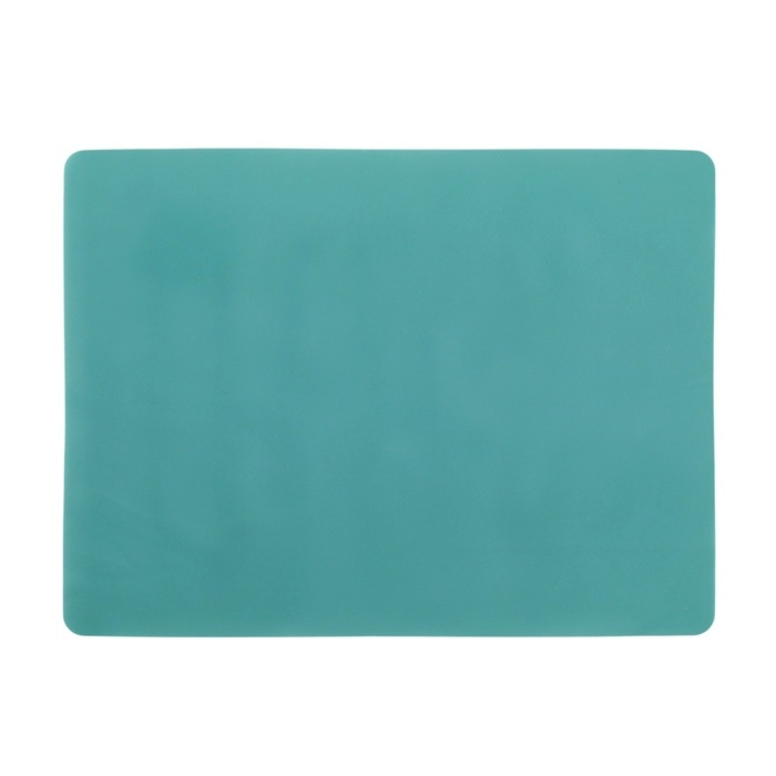 Коврик силиконовый под миску, 40 х 30 см, зелёный Коврик силиконовый под миску, 40 х 30 см, зелёный