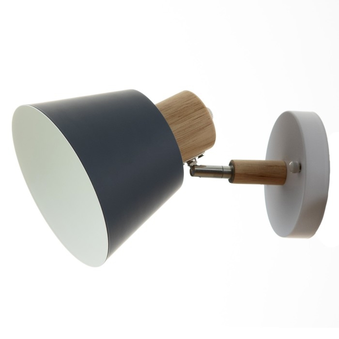 Спот Спот "Андерс" Е27 40Вт серый 17х20 см