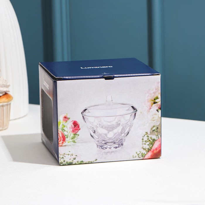 Сахарница стеклянная «Айсд Диамант», 350 мл Сахарница стеклянная «Айсд Диамант», 350 мл