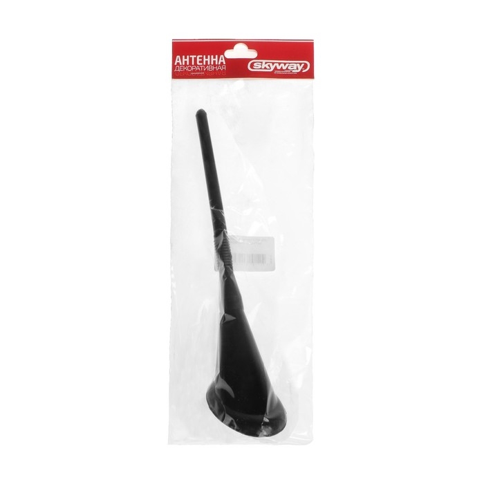 Антенна декоративная Skyway, 14.5 см, овальное основание, черный , S00201015 Антенна декоративная Skyway, 14.5 см, овальное основание, черный , S00201015