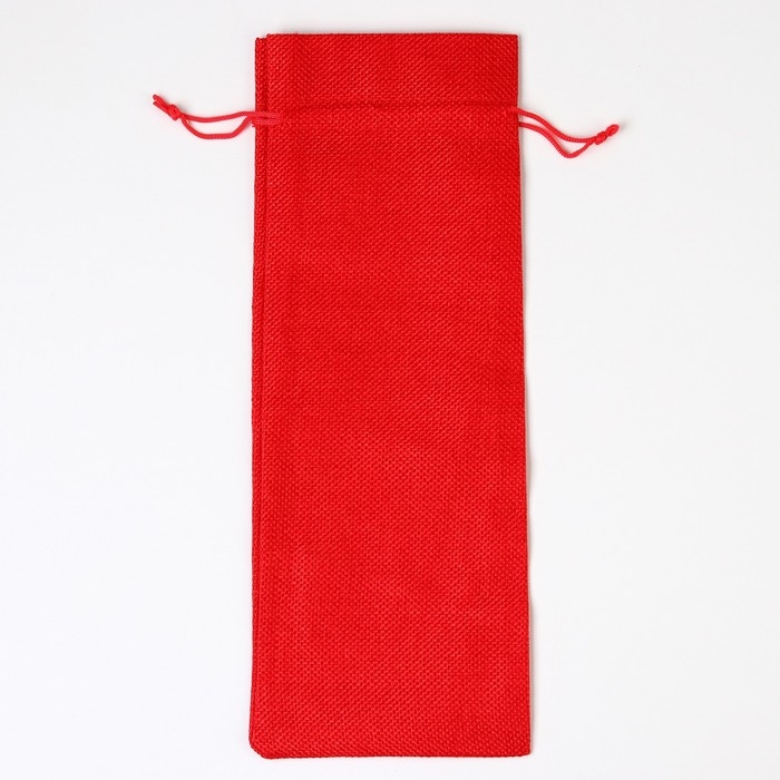 Мешок с термонаклейкой под бутылку «Вьюга», 13 х 31 см +/- 1.5 см, Новый год