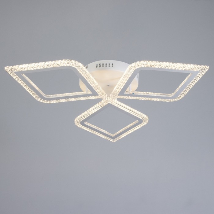 Люстра светодиодная дим. LOSANGA ДУ 3 реж. , 72Вт белый Ø71.5х7.5см Ritter Люстра светодиодная дим. LOSANGA ДУ 3 реж. , 72Вт белый Ø71.5х7.5см Ritter