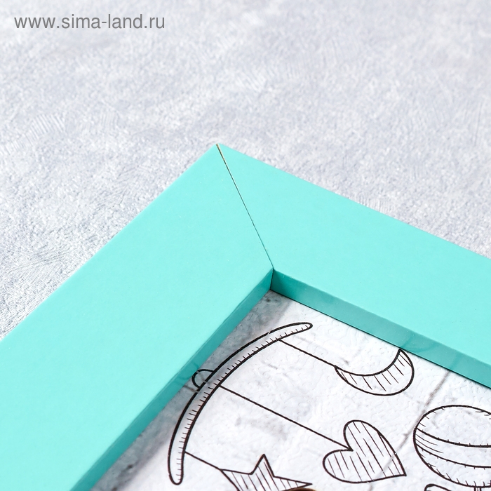 Фоторамка МДФ  Фоторамка МДФ "Счастливые моменты" на 10 фото 61х52 см.