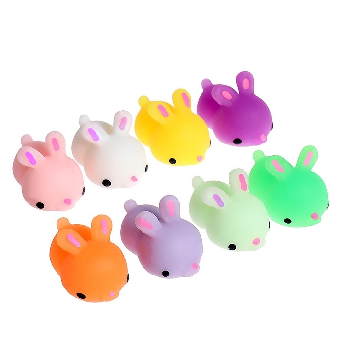 Мялка-антистресс «Зайка», цвета МИКС Мялка-антистресс «Зайка», цвета МИКС