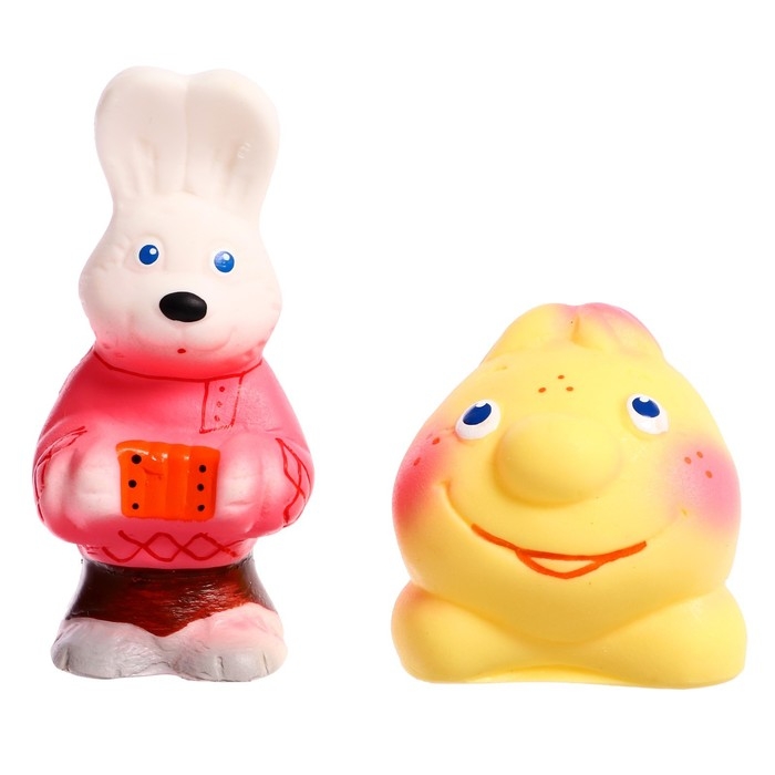 Набор резиновых игрушек «Колобок», 7 шт. Набор резиновых игрушек «Колобок», 7 шт.