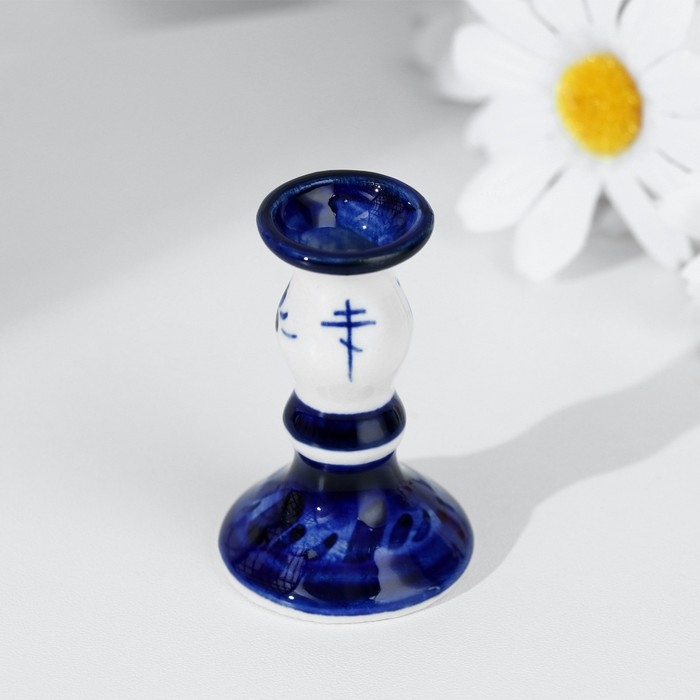 Сувенир «Подсвечник», гжель Сувенир «Подсвечник», гжель