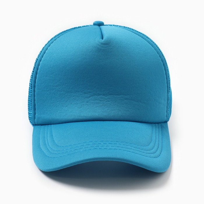 Бейсболка, цвет голубой, размер 56-58 Бейсболка, цвет голубой, размер 56-58