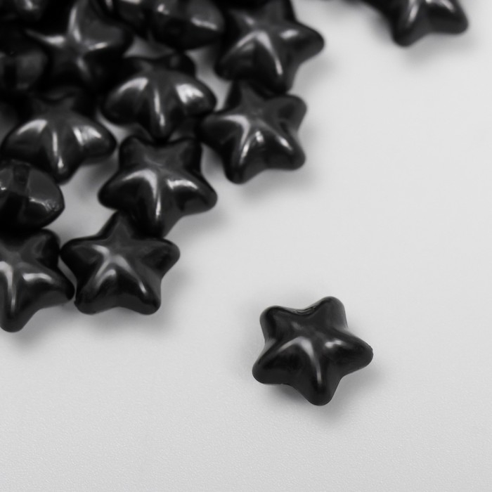 Сургуч в гранулах в пакете Сургуч в гранулах в пакете "Звёздочки" чёрный матовый 55 гр 12х8 см