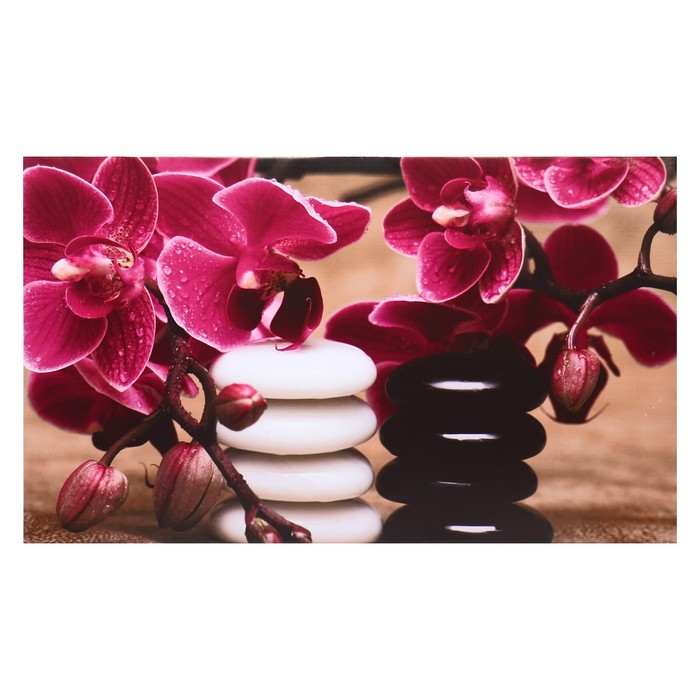 Картина на холсте Картина на холсте "Экзотическая орхидея" 60х100 см