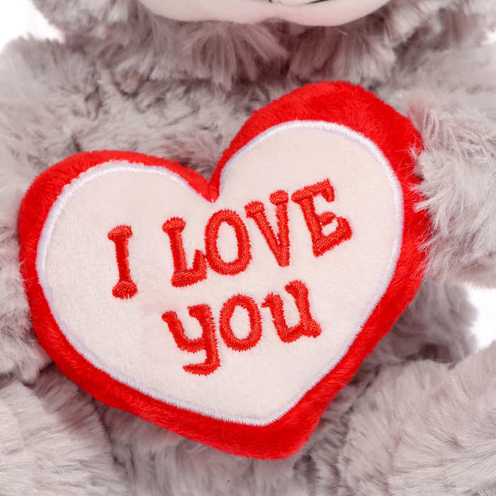 Мягкая игрушка «Мишка Очаровашка с сердцем», 23 см