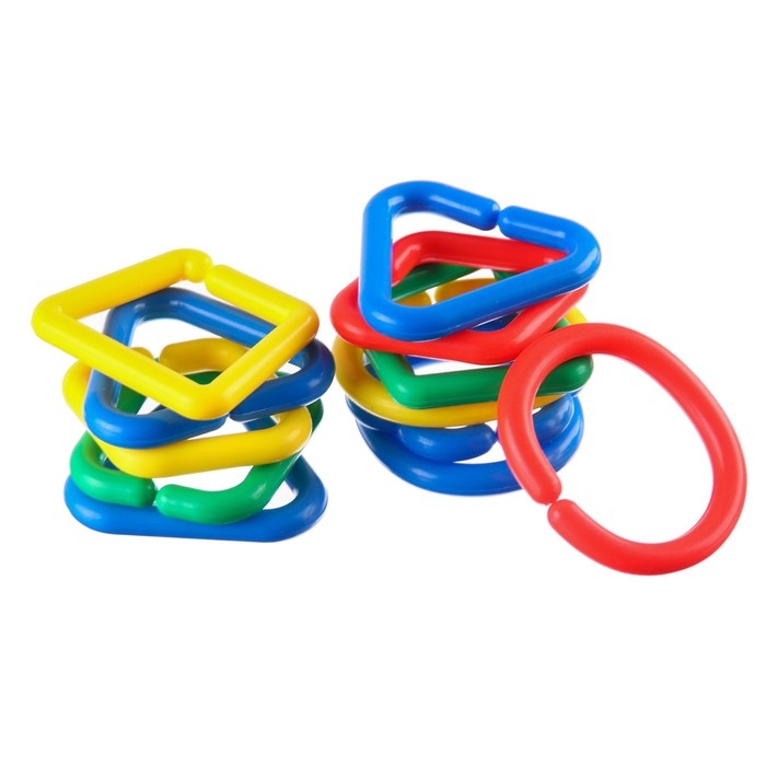 Развивающая игрушка «Цепочка», 12 элементов, Крошка Я Развивающая игрушка «Цепочка», 12 элементов, Крошка Я