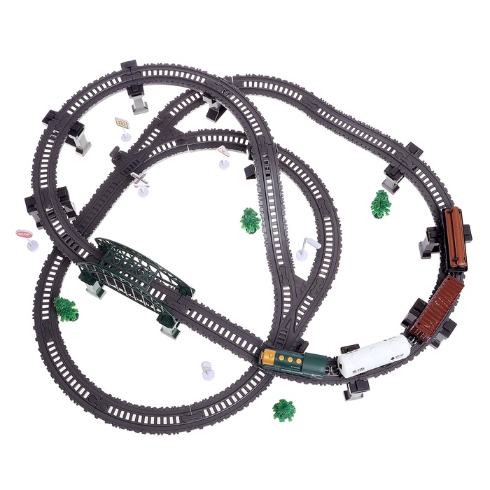Железная дорога «Лесопилка», детская, работает от батареек Железная дорога «Лесопилка», детская, работает от батареек