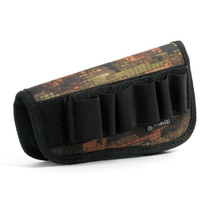Патронташ на приклад универсальный, калибр 12, 16, 20, 7,62 мм, на 6 патронов, ткань Патронташ на приклад универсальный, калибр 12, 16, 20, 7,62 мм, на 6 патронов, ткань
