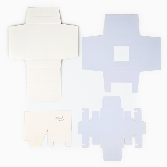 Коробка подарочная для цветов с вазой из МГК складная, упаковка, «Love», 16 х 23 х 16 см Коробка подарочная для цветов с вазой из МГК складная, упаковка, «Love», 16 х 23 х 16 см