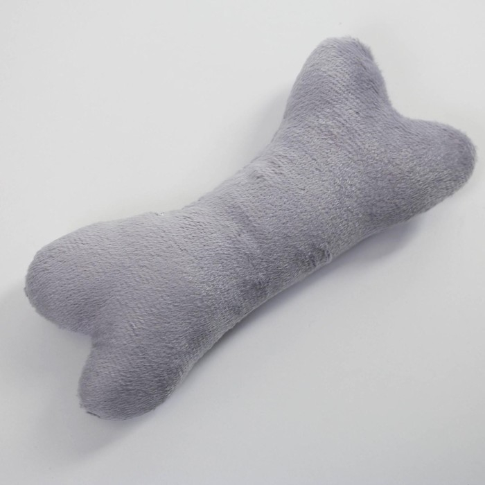 Лежанка с косточкой, 45х35х11 см, серая Лежанка с косточкой, 45х35х11 см, серая