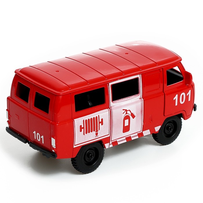 Машина инерционная «УАЗ-3962. Пожарная служба» Машина инерционная «УАЗ-3962. Пожарная служба»