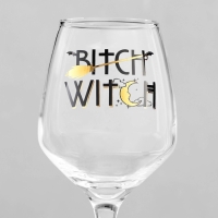 Бокал для вина "Bitch Witch", 350 мл